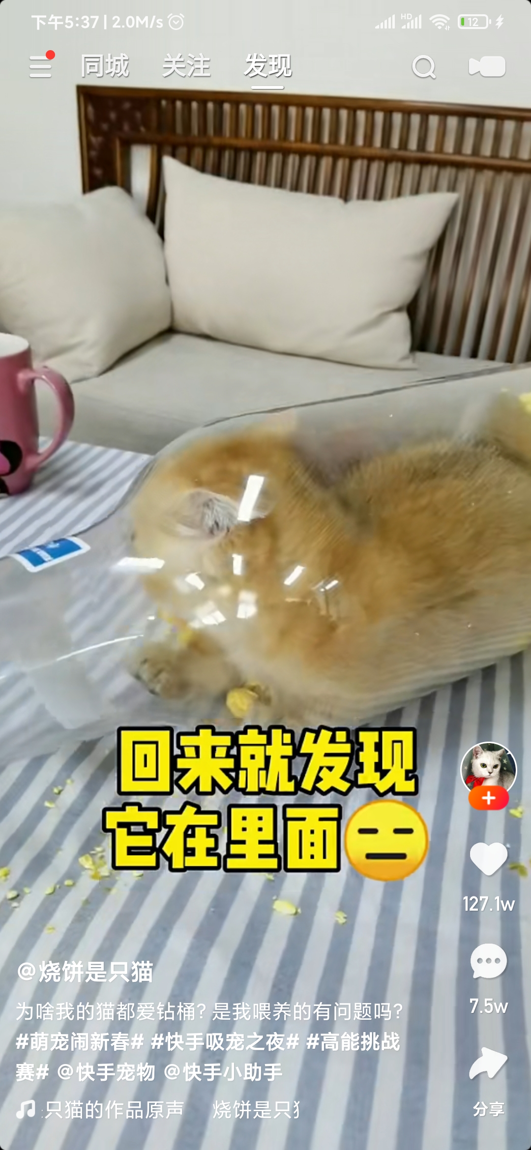 快手極速版怎么看作品播放量